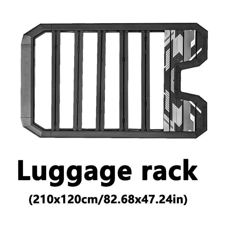 Aluminum Alloy Car Roof Cargo Luggage Rack Baskets Side Ladder Side Box for Jetour T2 2023+