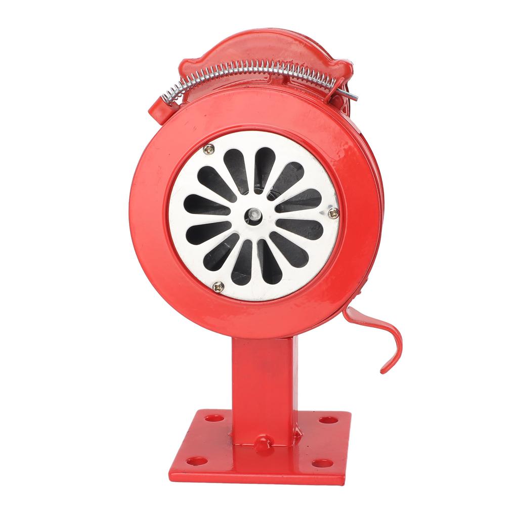 Hand Crank Siren Aluminium Alloy 110dB Loud Alarm Air Raid Tornado Siren Horns Alarm for Emergency