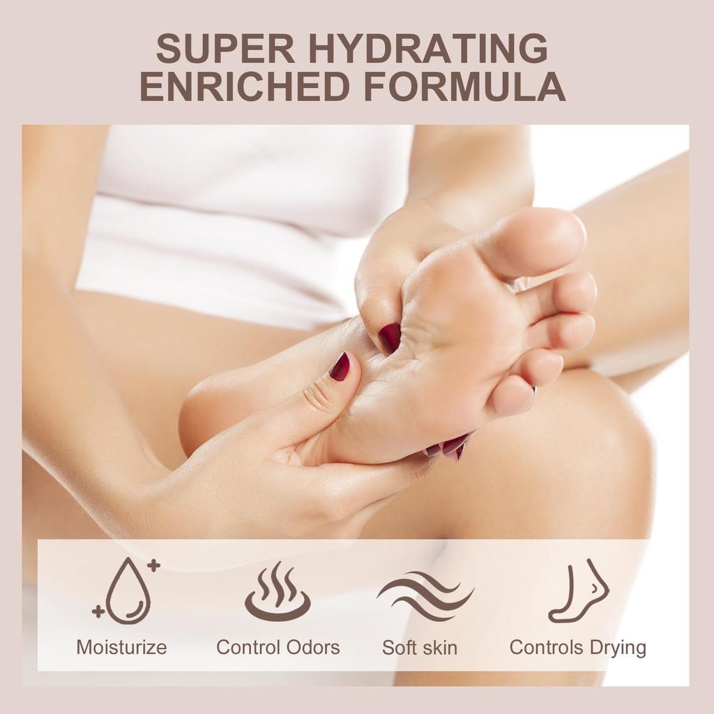 Маски для ног с кокосовым маслом - увлажняющий бальзам для сухих потрескавшихся ног - уход за ногами для женщин и мужчин, 5 пар