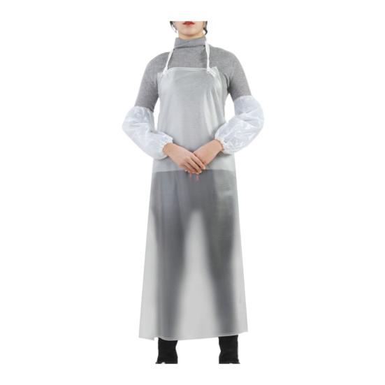 Waterproof Transparent PVC 31" Unisex Heavy Duty Apron 43" x Aprons Clear Plastic Oil Stain