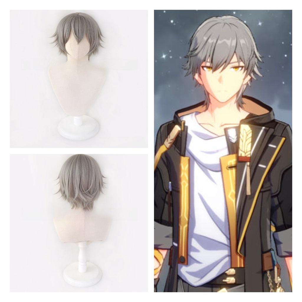 Honkai Star Rail Trailblazer Cosplay Wig Realistic And Eye-catching Anime-style Hairpiece