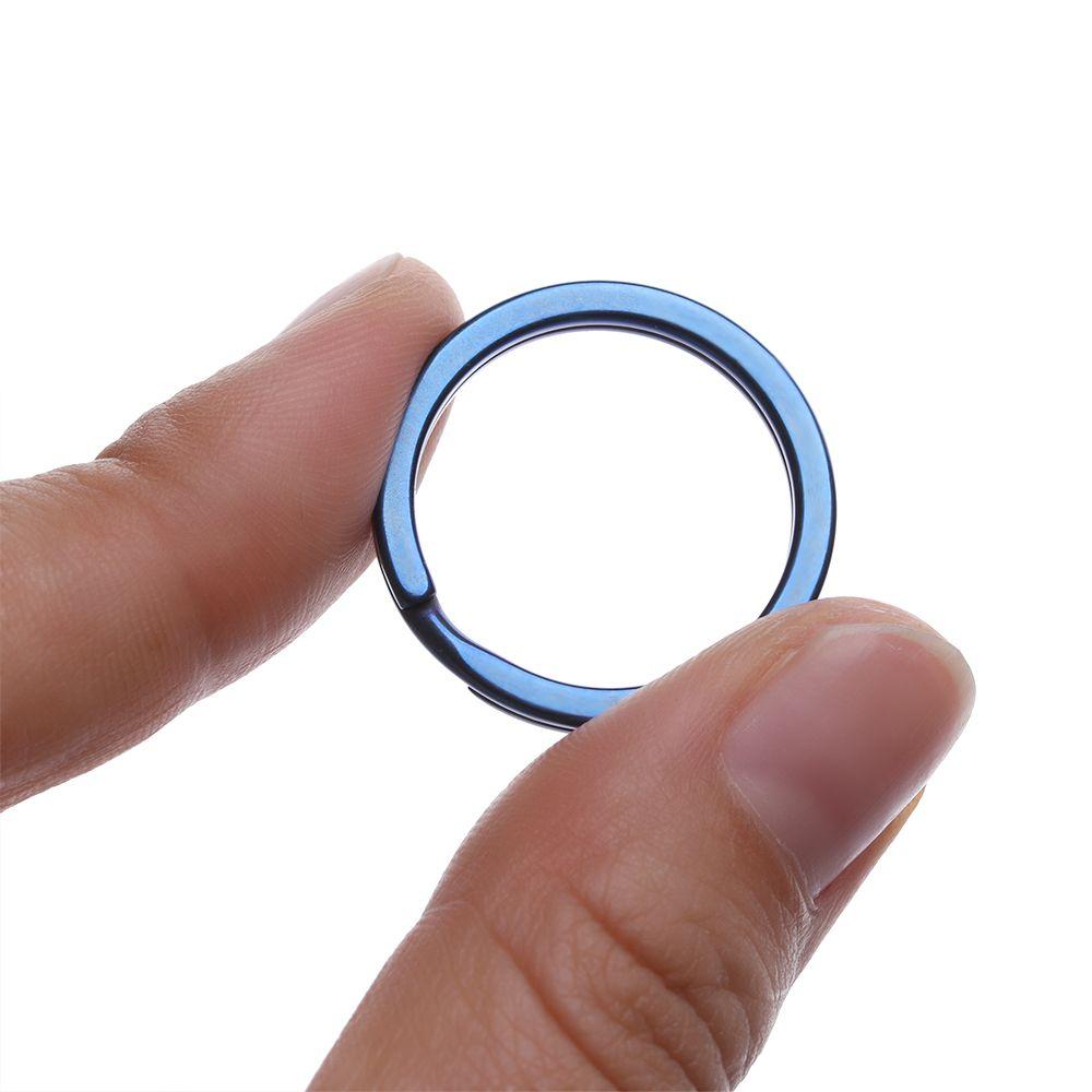 10~32mm Titanium Alloy Camping Travel Goods EDC Keychain Portable Holder Key Ring Keyring Buckle