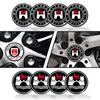 Car Accessories 4pcs 56mm Wolfsburg Edition Logo Car Wheel Hub Center Caps Rims Covers Sticker Decoration Car Styling