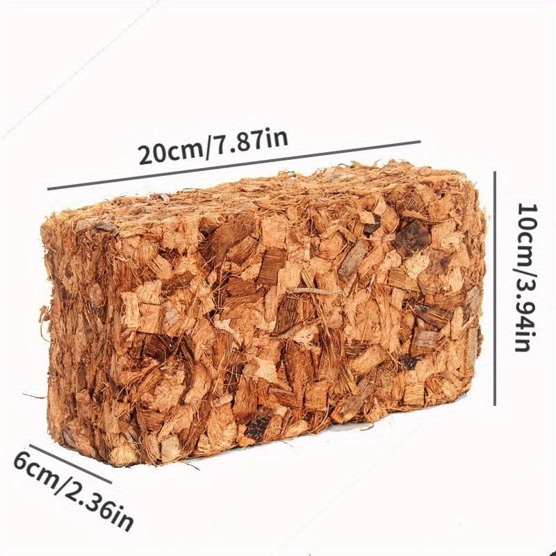 New Natural Coconut Chip Reptiles Bedding Compressed Coco Husk Chips Terrarium Substrate for Snake Gecko Lizard Bearded Dragon