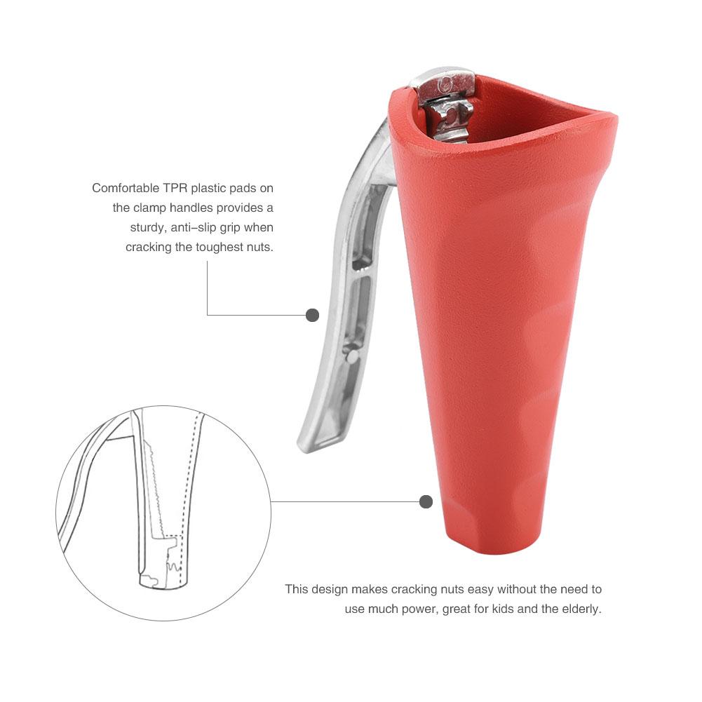 Брызгозащищенный орехокол, орехокол, мощный орехокол, орехокол, скорлупа, орехокол для морепродуктов, открывалка для грецких орехов, инструмент для орехокола