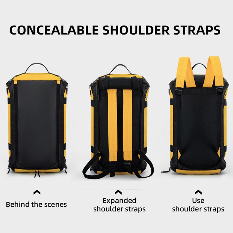 Men Sport Backpack Waterproof Gym Bags Fitness Training Shoulder Bag Dry Wet Separation Basketball Backpack Large Duffel Handbag