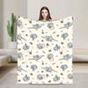 D-Dumbos Plush Blanket Child  Flannel Throw Blanket For Couch Bed Super Soft Design Quality Bedspread Gift