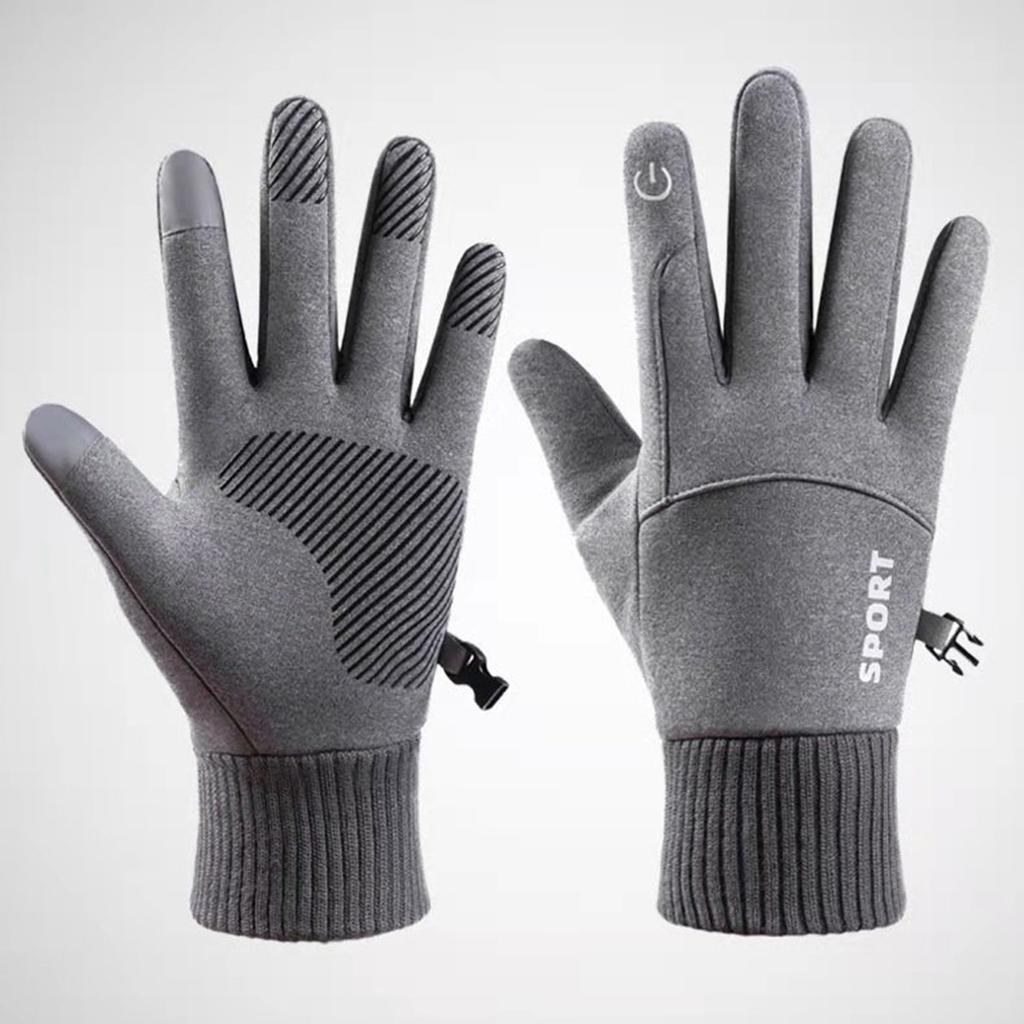 Winter Gloves For Men Women Children Glove Outdoor Windproof Gloves Thicken Warm  Unisex Full Finger Gloves