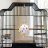 with Bell Bird Cage Toy Detachable Hanging Foraging Ball Pet Bird Bites Toy  Pet Entertainment