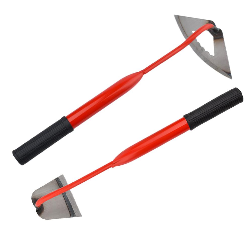 Ручная стальная мотыга для посадки сада, переносная стальная прополка и рыхление почвы, садовый инструмент