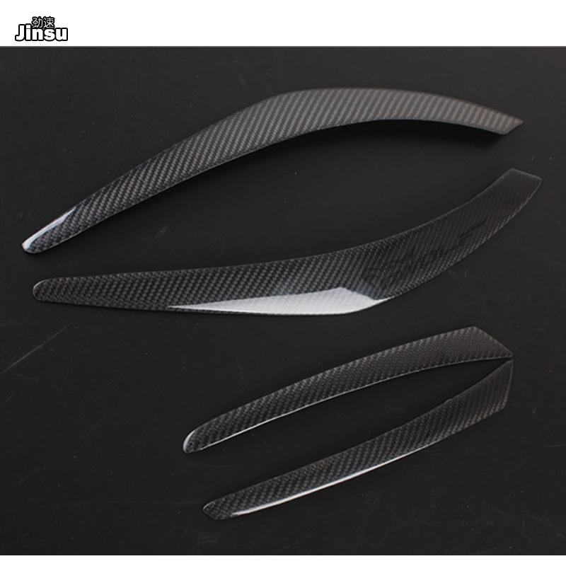 CX-5 Carbon fiber taillight eyelid eyebrows For Mazda CX5 SUV 2.0L 2.5L 2013 -2015 CX 5 Rear light decorative sticker 4pcs