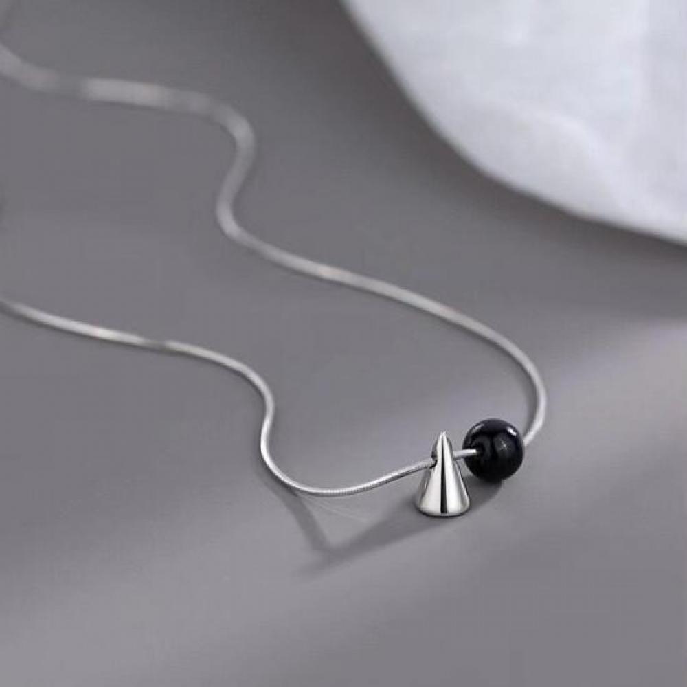 New ArrivalS Open Run Women S Necklace Minimal Black Chain