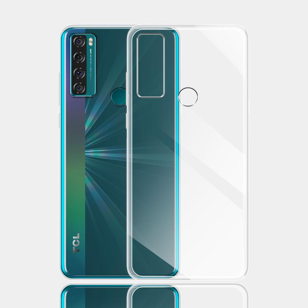 For TCL 20 SE 30 SE Case 10SE 40SE Ultra Thin Silicone Soft TPU Clear Back Case Cover For TCL20SE Coque TCL10 20 30 40 SE Funda