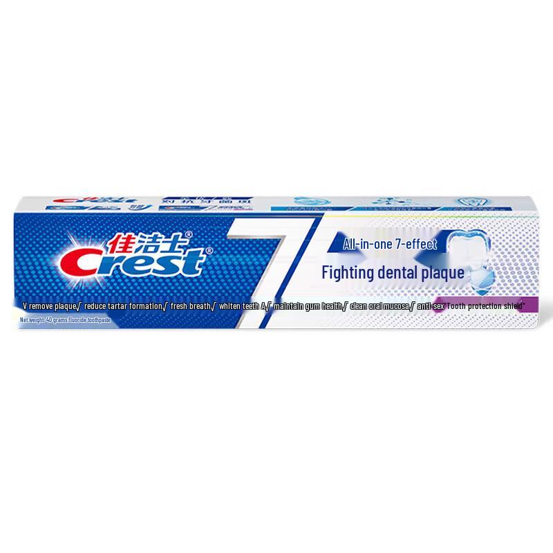 Colgate Whitening Anti-Cavity & Crest Anti-Plaque Toothpaste Bundle