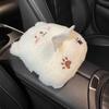Cute Plush Animal Car Tissue Box - Portable Drawer-Type Holder Napkin Paper Storage Car Seat Back & Armrest Practical Tissue Bag