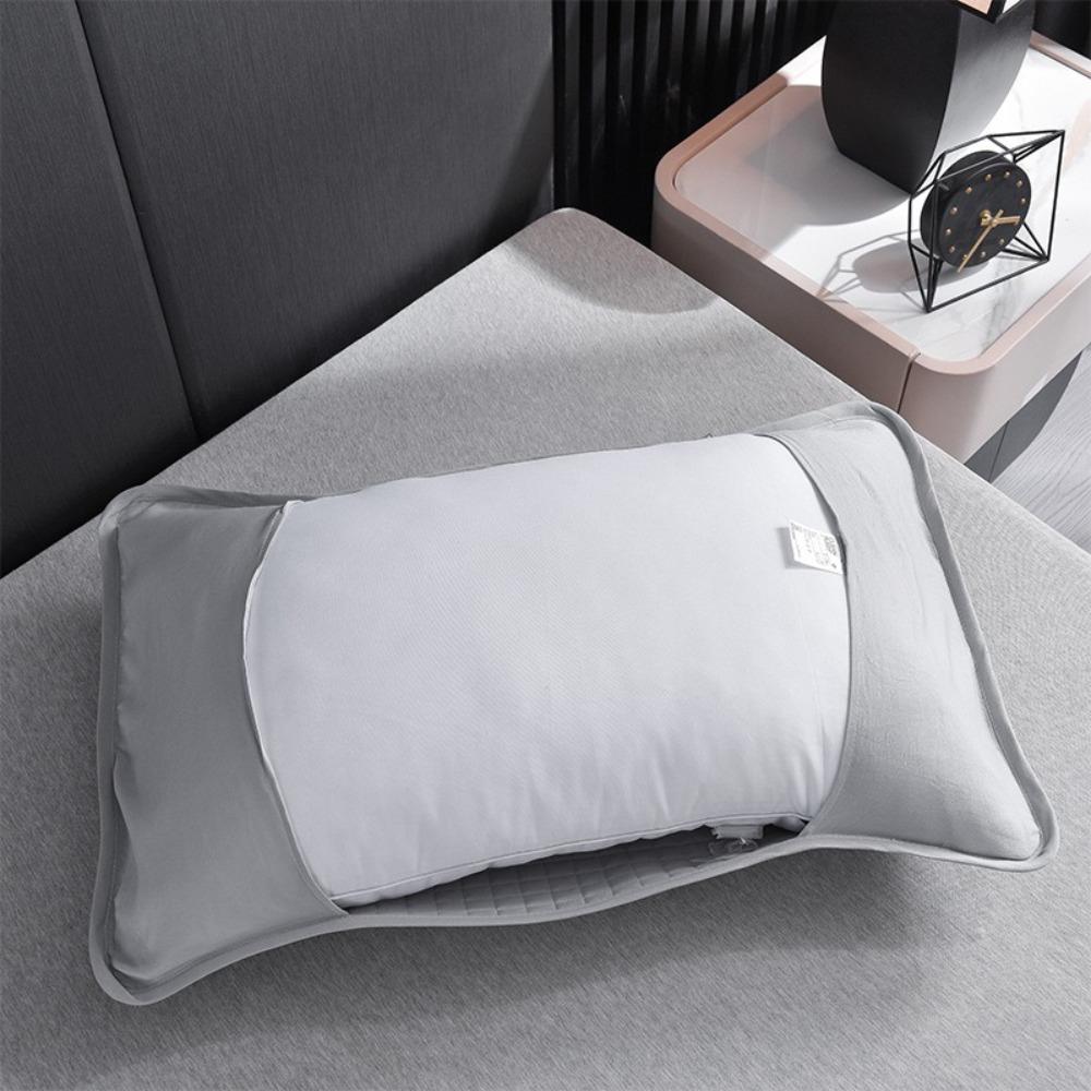 2шт потонепроницаемая наволочка для подушки удобные подушки изоляционный слой бытовая наволочка для головы масло для дома