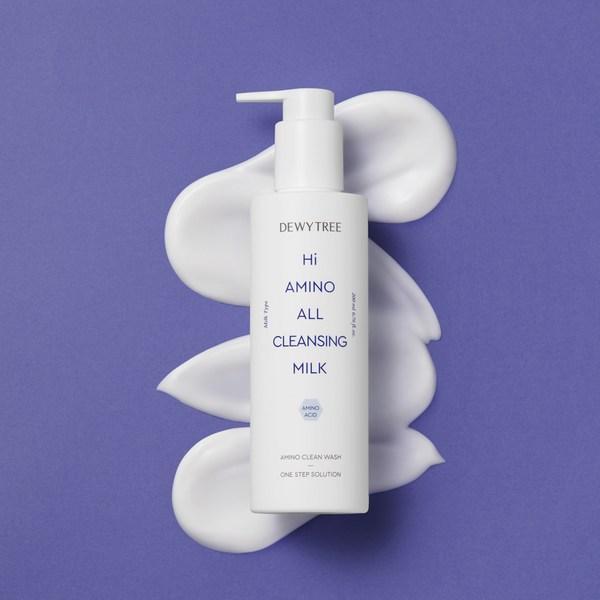 Dewytree High Amino All Cleansing Milk, 1 упаковка, 200мл Известная корейская косметика