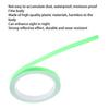 5PCS Hexagonal Pattern BicycleReflective Tape Waterproof Bike Luminous Strip  DIY Decoration