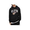 Li Ning Sports Fashion Series Letter Print Casual Fleece Hooded Pullover Long Sleeve Early Autumn Hoody Hoody Hoody Black AWDU969-1