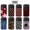 Clmj Couture Цветной чехол для телефона для IPhone 17 17e 16e 16 15 14 13 12 11 X XS XR XSMAX 7 8 Air Pro Max Plus Двухслойная задняя крышка