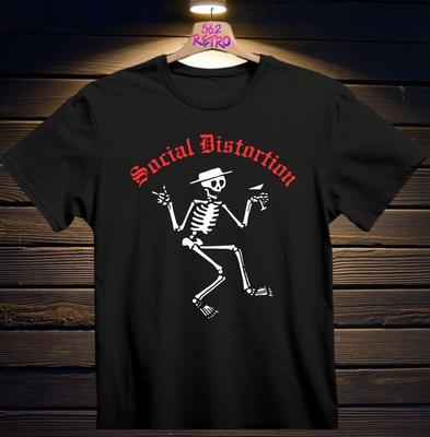 Футболка Панк-рок группы Social Distortion Черная S3XL Унисекс