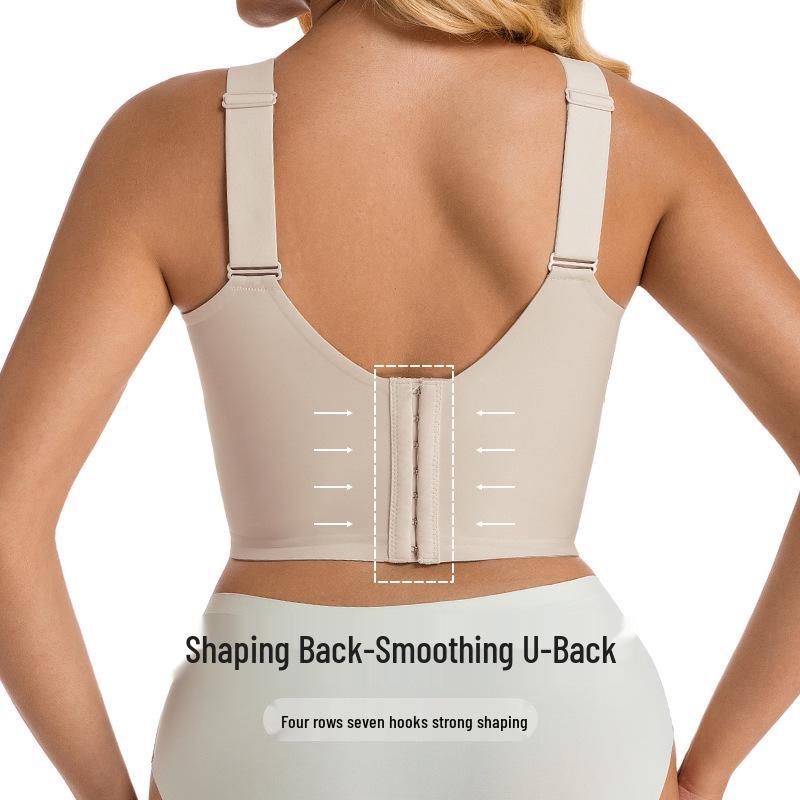 Бесшовный бюстгальтер-минимайзер большого размера с полной поддержкой, чашка DE