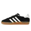 Adidas Кроссовки Gazelle Indoor Black White Gum Unisex Core-Black Cloud-White JI2060