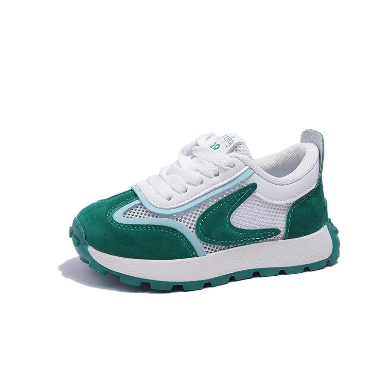 Новые летние детские кроссовки Детская спортивная обувь Мягкая подошва Нескользящие Повседневные Студенческие Кроссовки Модная Дышащая Детская Обувь