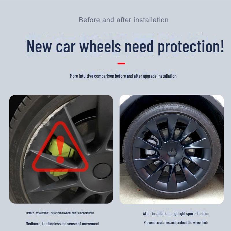 Крышка ступицы раздельного колеса Tesla Model Y 20" и 21"