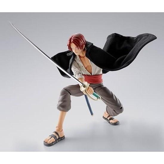TAMASHII NATIONS - One Piece Шанкс Манки Д. Фигурка S.H.Figuarts: Детство Луффи