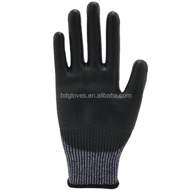 Precision-Crafted Men's Anti-Cut Gloves Snug-Fit Micro-Foam Nitrile Coating for Enhanced Durability and Comfort