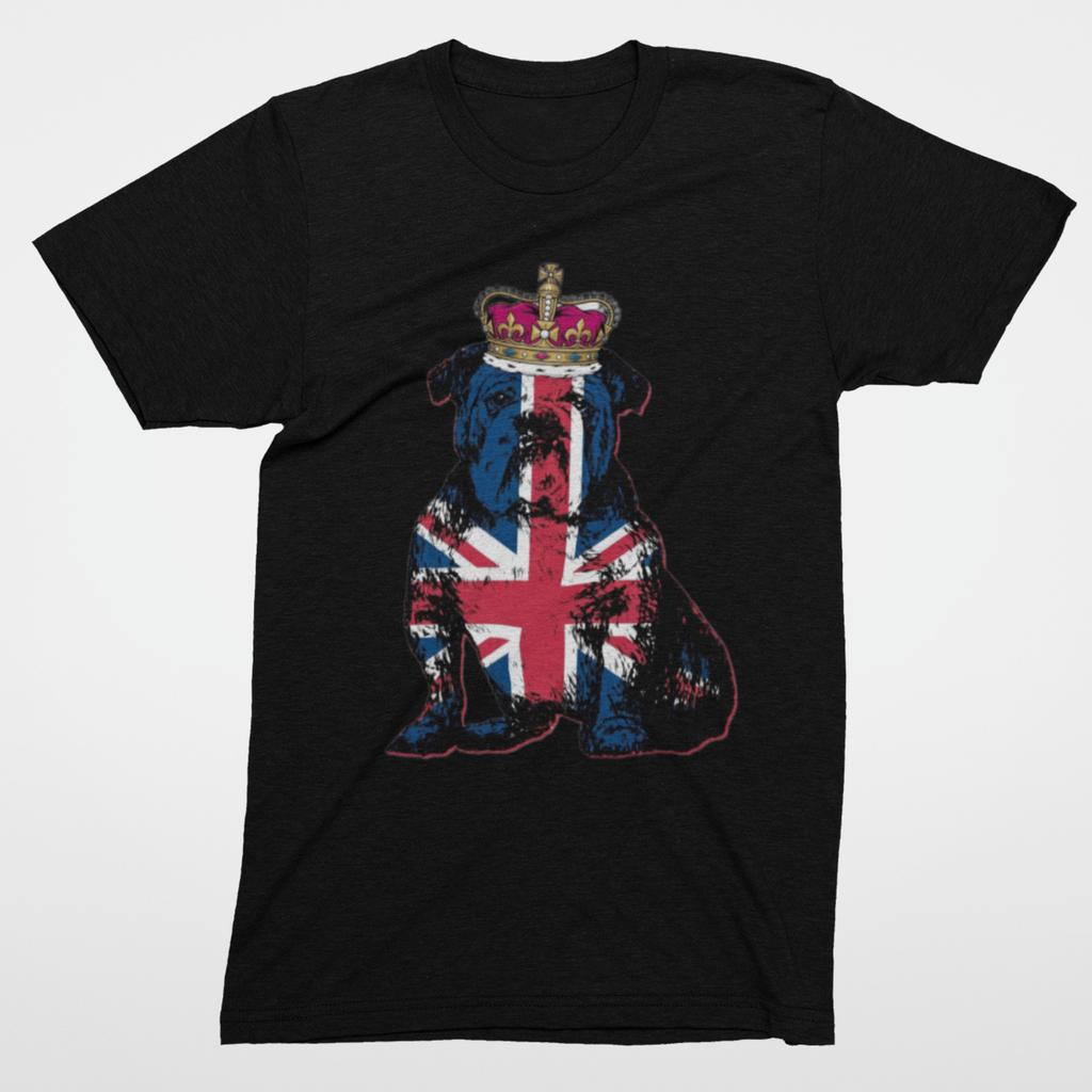 British Bulldog Crown Union Jack T-Shirt