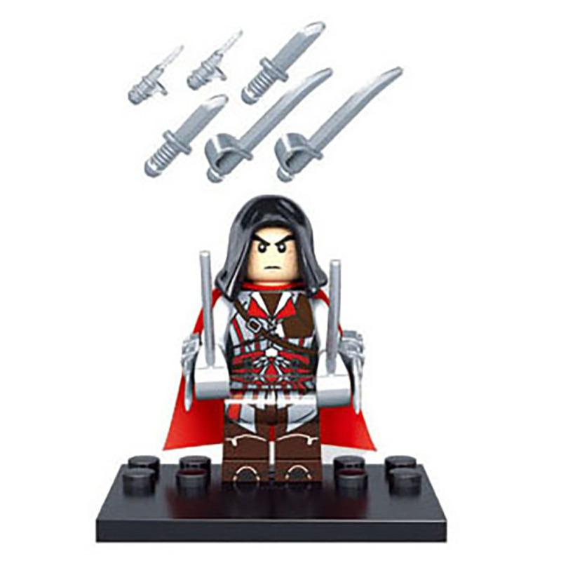 Минифигурки Lego Assassin Creed Series Kenway Firenze Building Block, собранная вращающаяся игрушка