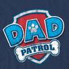 Paw Patrol Unisex Adult Dad Patrol Fathers Day T-Shirt