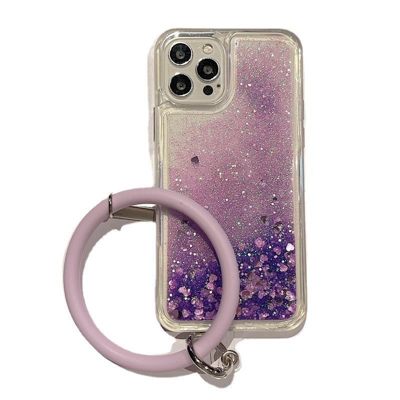 Силиконовый чехол с защитой от падения и кольцом для рук для моделей Huawei Honor 70 Pro, 60 Quicksand, X30i и 8 Youth