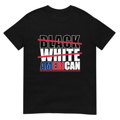 Black White American Funny Patriot Political Election TShirt