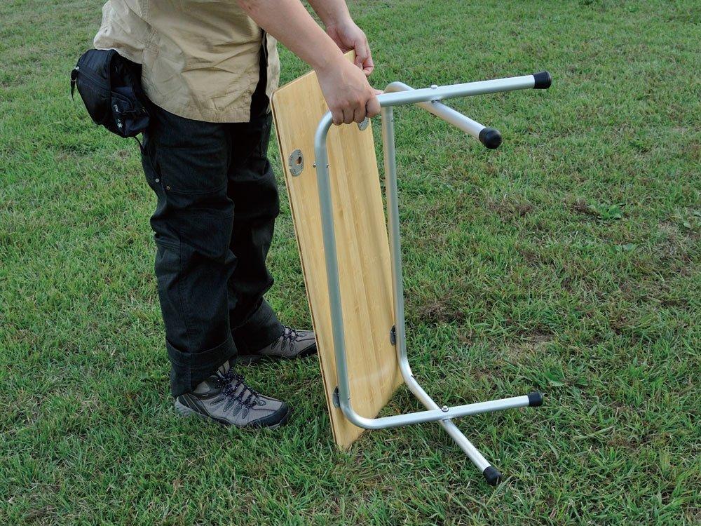 Snow Peak Folding Shelf Long Bamboo LV-066TR