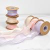 Fishtail Yarn Breeze Satin Glossy Ribbon Hibiscus Satin Curly Ribbon Flower Jellyfish Lights Cake Decoration Border Ribbon Crafts Making Ribbons