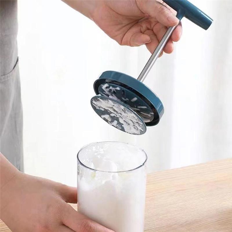 AS60-Diy Диспенсер для взбитых сливок Ручной взбиватель сливок Пластиковый кондитерский мешок Для украшения торта, Пенистых напитков, Заправки