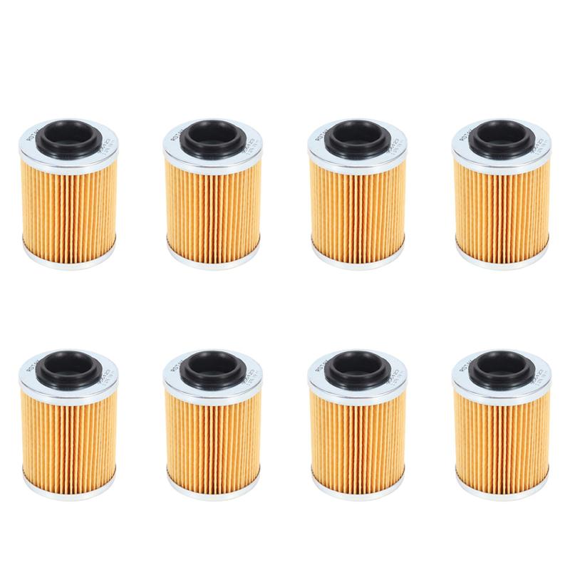 8X Oil Filter For Seadoo 900 2014-2015 420956123 006-559