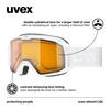Uvex Двойные очки для лыж и сноуборда Element LGL Детские очки, Линза, Антизапотевание, Совместимые,