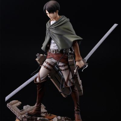 20 см Атака Титанов Леви Аккерман Аниме Фигурка Shingeki no Kyojin Фигурка Действия Модель Кукла Игрушка Подарок