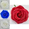 Rose Synthetic Flowers For Wedding And Home Decor With Multicolor Silk Fabric For Photo Shoots