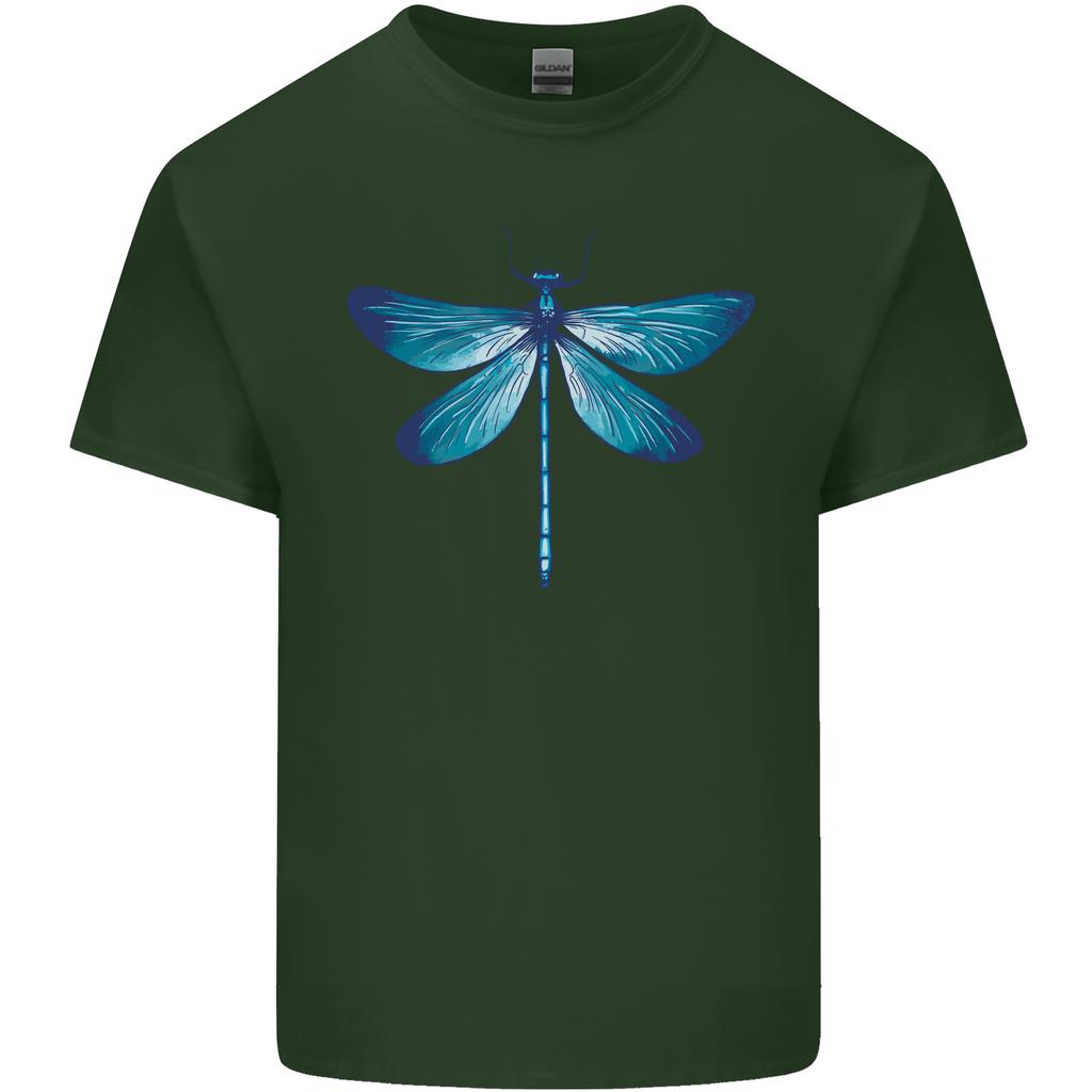 A Blue Dragonfly Unisexs Light Cotton TShirt