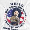 The Princess Bride Unisex Adult Prepare To Vote Inigo Montoya T-Shirt