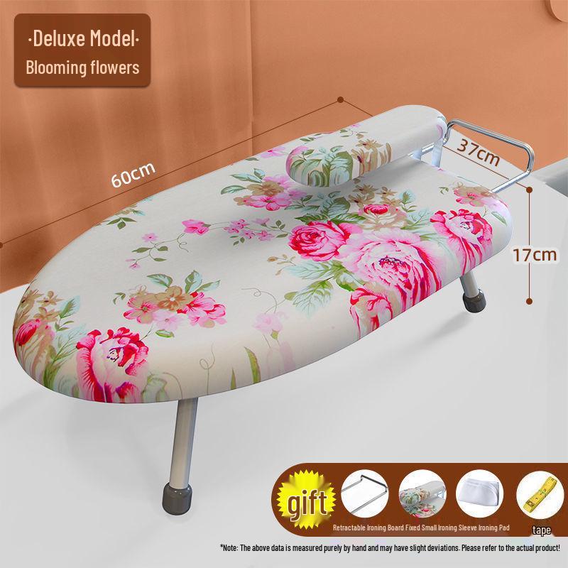 Складная настольная гладильная доска с термозащитным чехлом для электрических утюгов