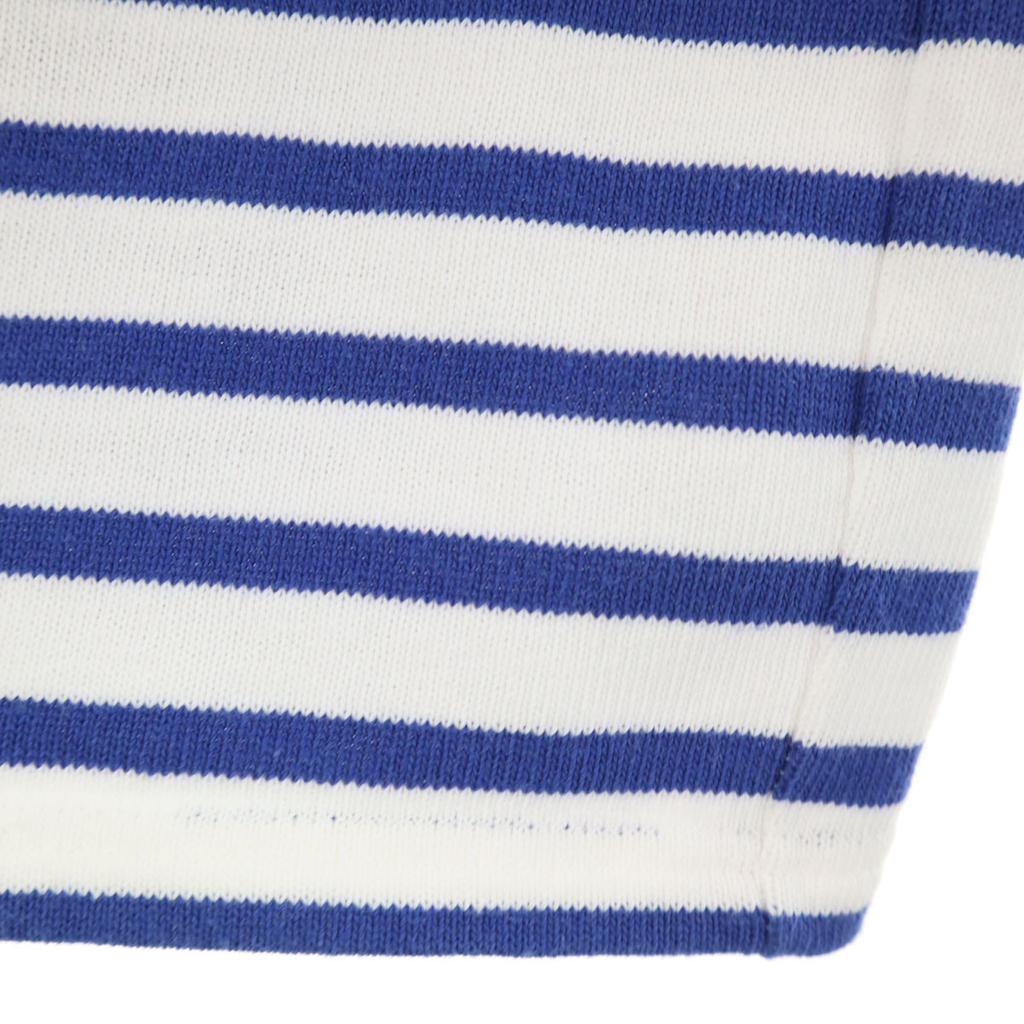 SAINT JAMES Made in France Long sleeve Boat neck Basque shirt SM Blue Men's Used