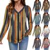 Women Long Sleeve Tops Dressy Casual V Neck Tshirts Basics Tee Vacation Fall Fashion Clothes