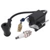 CDI Ignition Coil Spark Plug Fit For 49cc 50cc 60cc 66cc 70cc 80cc 2?stroke Engine Motorized