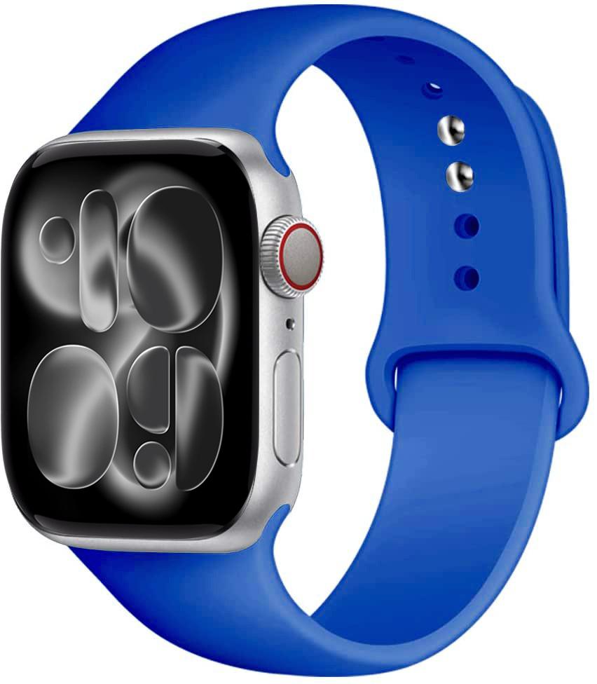 Силиконовый ремешок Для Apple Watch 11 band 44mm 40mm 49mm 45mm 41mm 38 46mm 42mm correa bracelet iWatch series 9 8 7 6 SE ultra 2 3